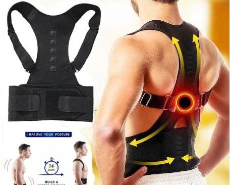 Back Posture Corrector For Back Support Posture Brace Shoulder Massage Straight Back Straightener Health Nutrition Braces Support Protection on Carousell