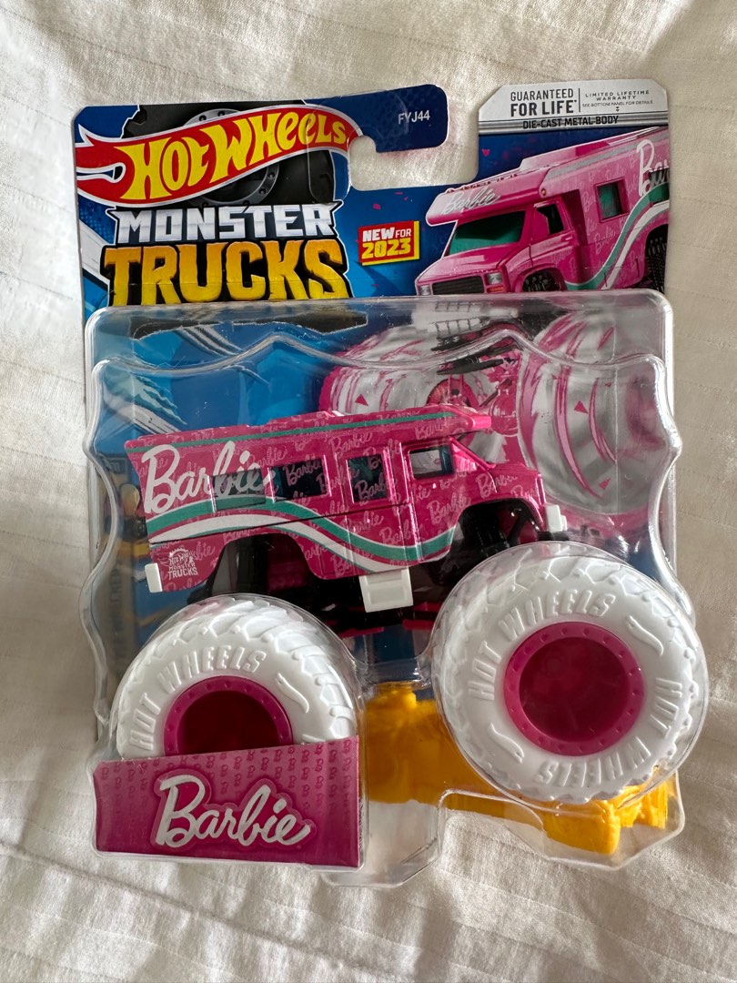 Barbie hot sales wheels monster truck