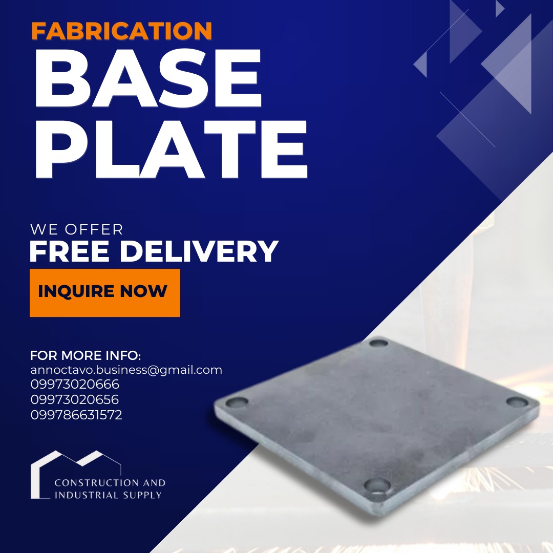 Base plate Steel base plate Structural base plate Anchor Bolt