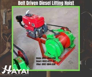 Belt Driven Diesel Lifting Hoist