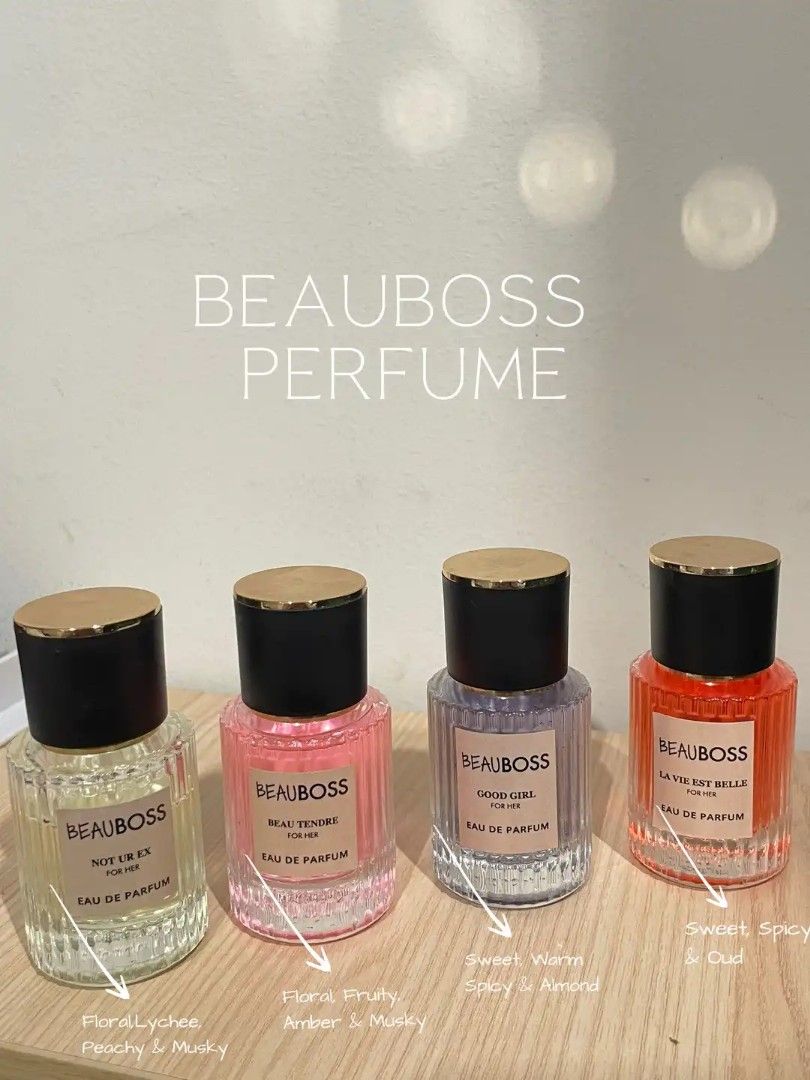 BeauBoss Les Sables Roses, Beauty & Personal Care, Fragrance & Deodorants  on Carousell