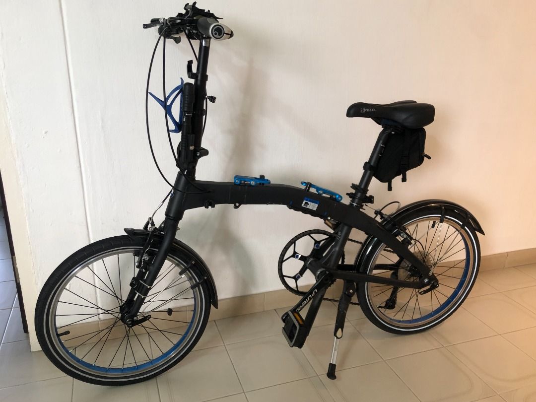 BMW Foldable Bicycle Upgraded Sports Equipment Bicycles Parts Bicycles on Carousell