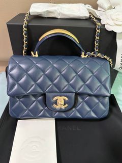 20K Chanel Coco Handle Small/ New mini Bag, Luxury, Bags & Wallets