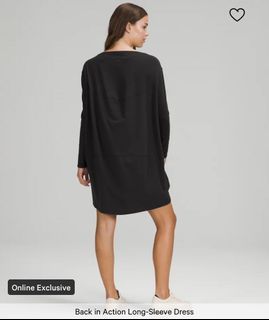 BNWT Lululemon US4 Back in Action Long-Sleeve Dress
