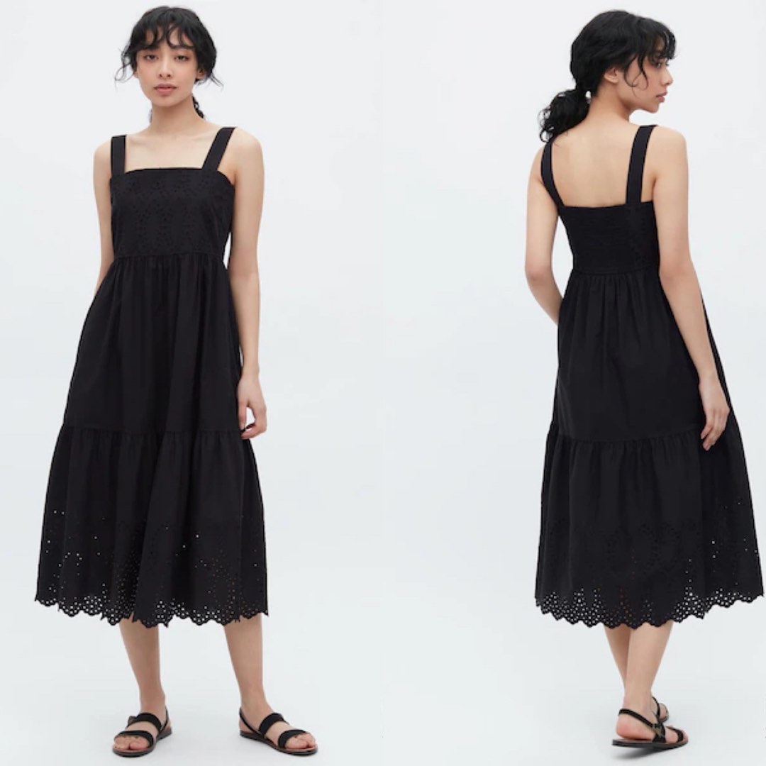 専用。コットンボイルShirring Sleeveless Dress Cotton Voile Shirring Sleeveless Dress | Pasand by ne Quittez pas