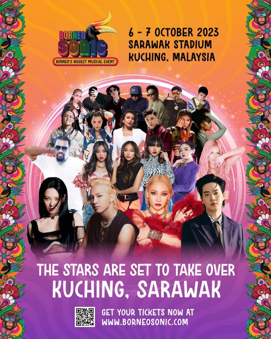 Borneo Sonic Music Festival Kuching, Tickets & Vouchers, Event Tickets