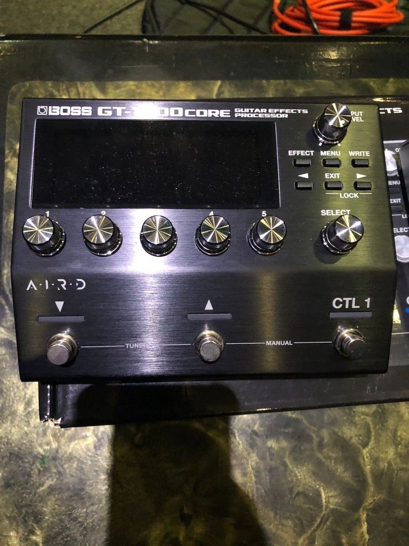 BOSS GT-1000CORE + FS-7 Dual Footswitch, 音響器材, Soundbar