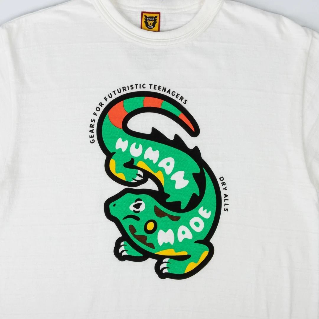 BRAND NEW 100 Authentic Human Made BBC Lizard Tee