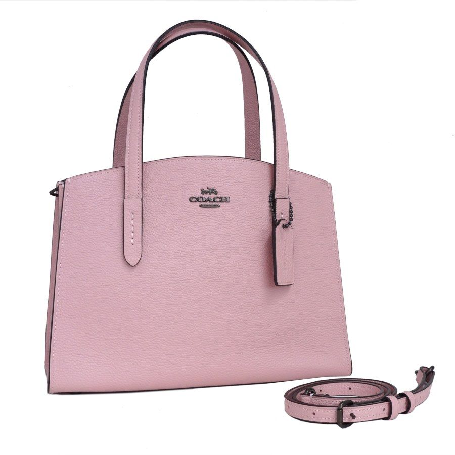 Coach charlie cheap carryall pink