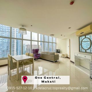 GOOD AS NEW! Corner Unit 2 Bedroom for Sale in One Central, Makati City