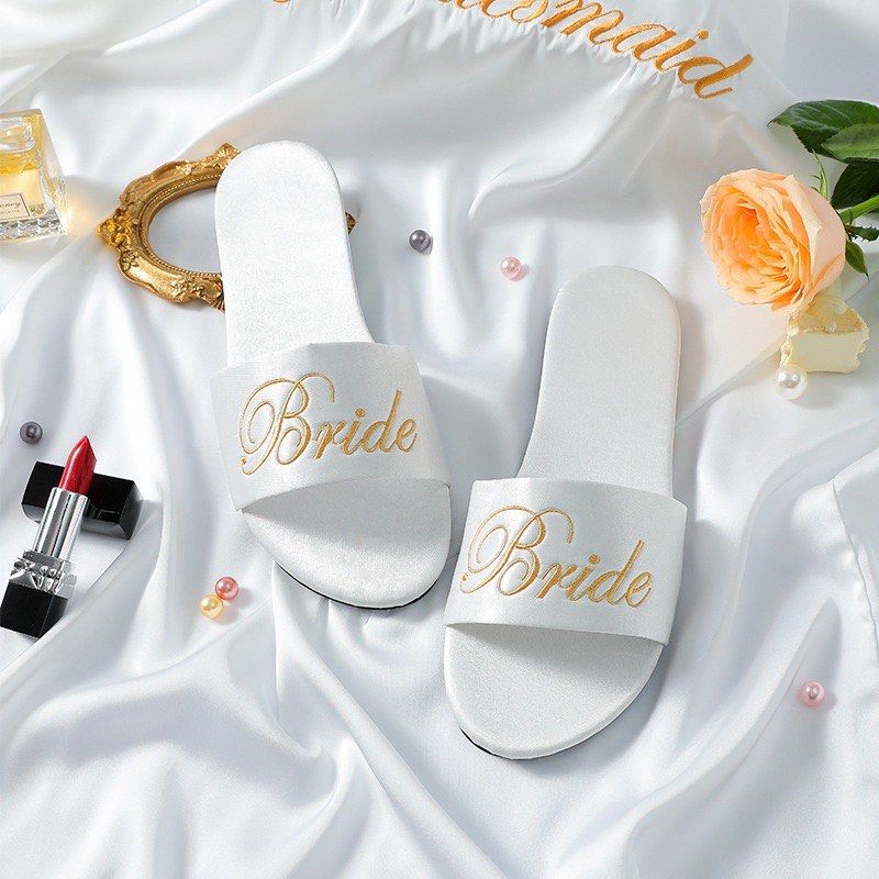 NOVELTY WEDDING SLIPPERS – BRIDE – Print Buddies-as247.edu.vn