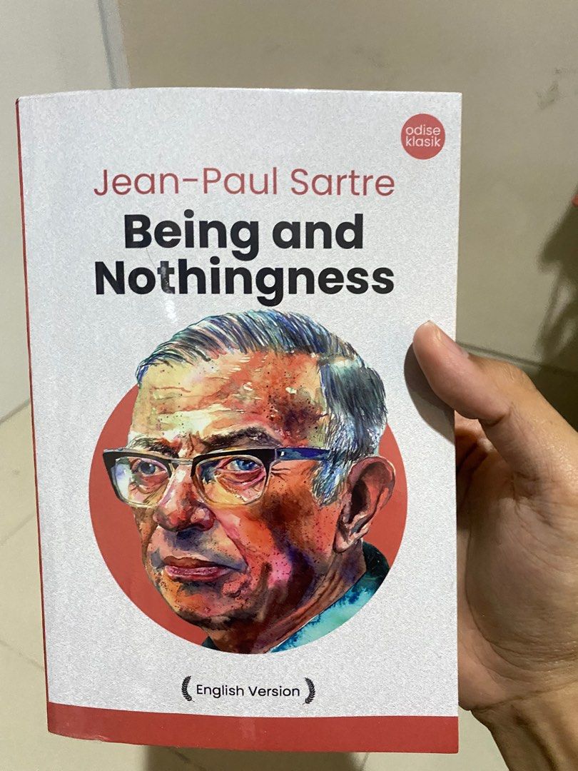 Tulis,　Sub,　English　Buku　Buku　and　Paul　Being　Buku　original　Nothingness　Carousell　Jean　Sartre　Alat　di