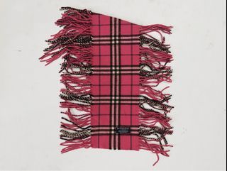 Burberry pink shawl