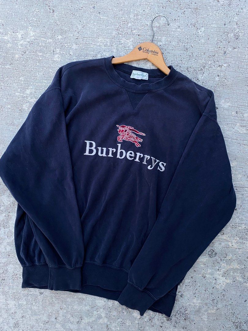 Burberry sweatshirt vintage 2025