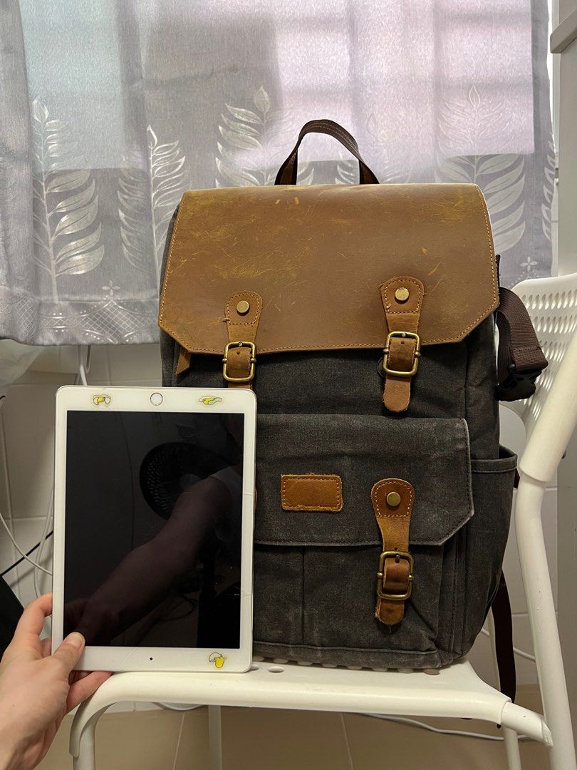 Cameracoup vintage discount backpack