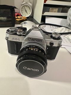 Canon AE-1 Silver + Canon 50mm F1.8