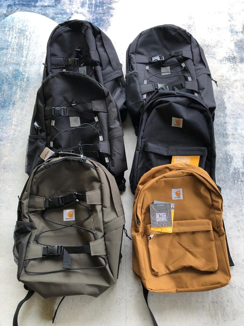 Carhartt WIP Delta backpack 17.7L in black