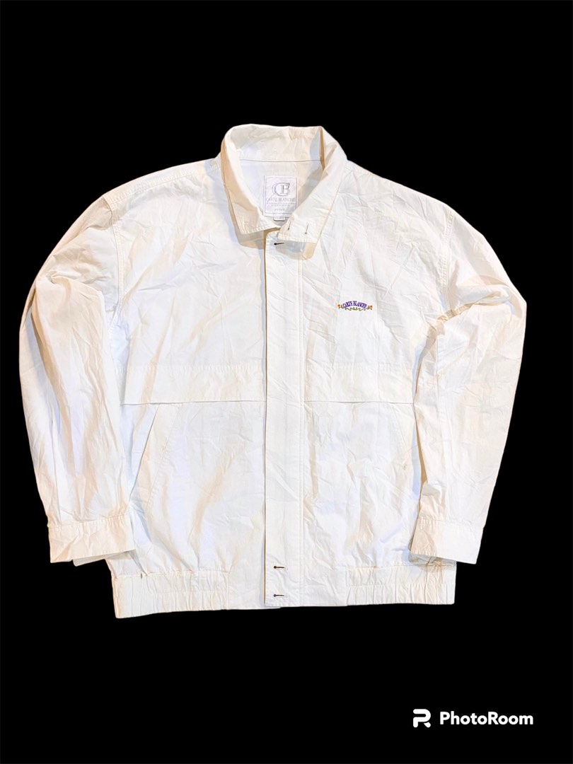 Carte Blanche Windbreaker collar Jacket, Men's Fashion, Coats, Jackets