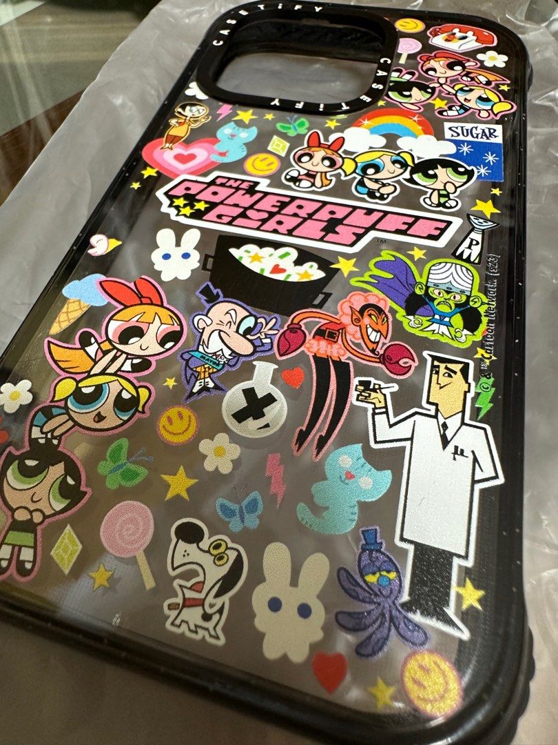 商品画像：Casetify The Powerpuff Girls Stickermania CaseIphone 15 4