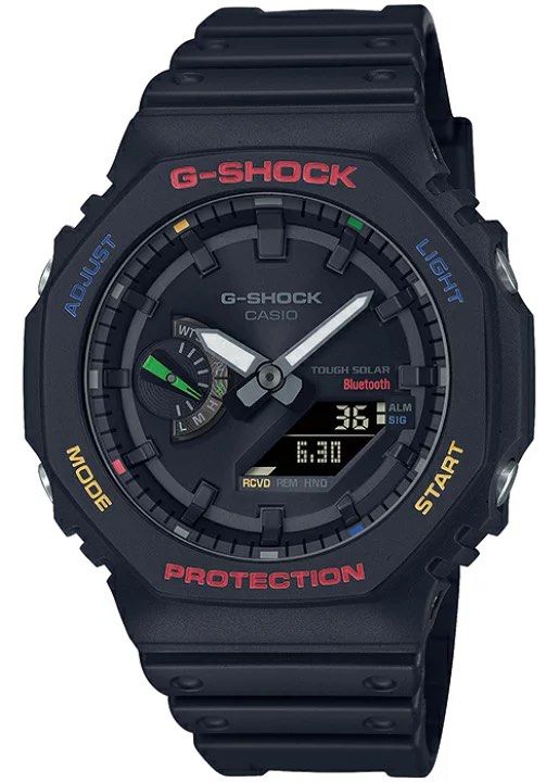 CASIO G-SHOCK ANALOG-DIGITAL 2100 Series 手錶GA-B2100FC-1AJF JDM日