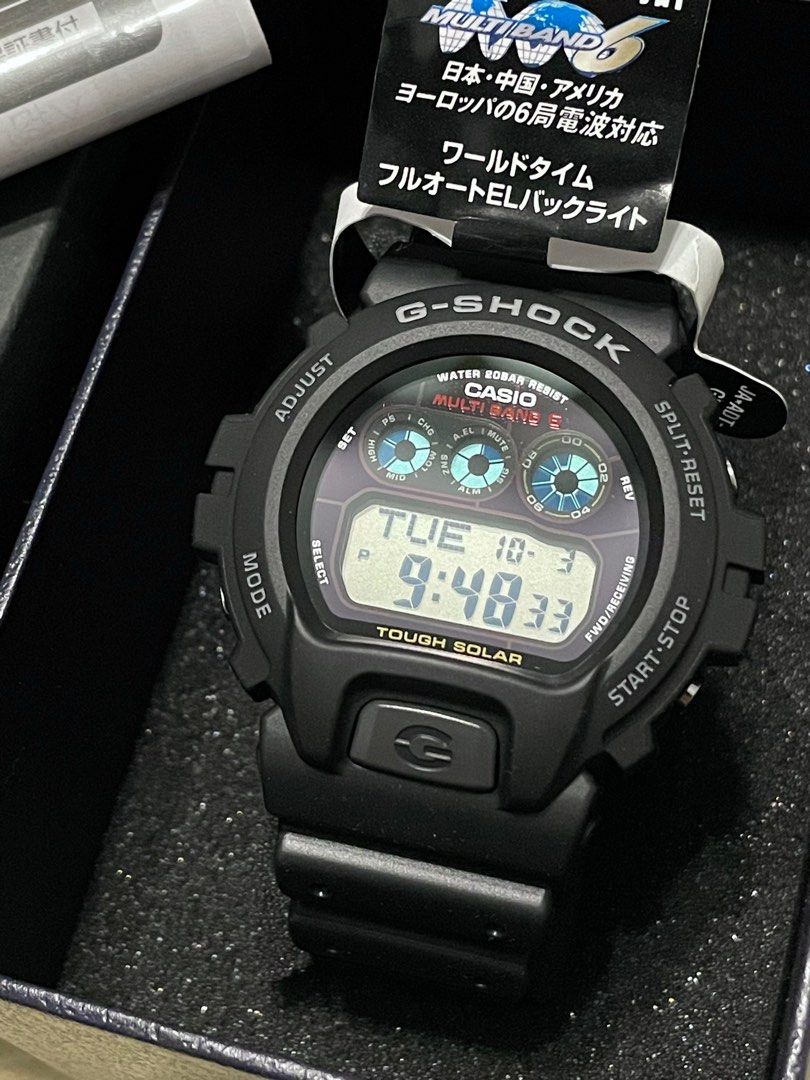 CASIO G-SHOCK GW-6900-1JF Tough Solar Atomic Radio Men Digital Watch  GW-6900-1