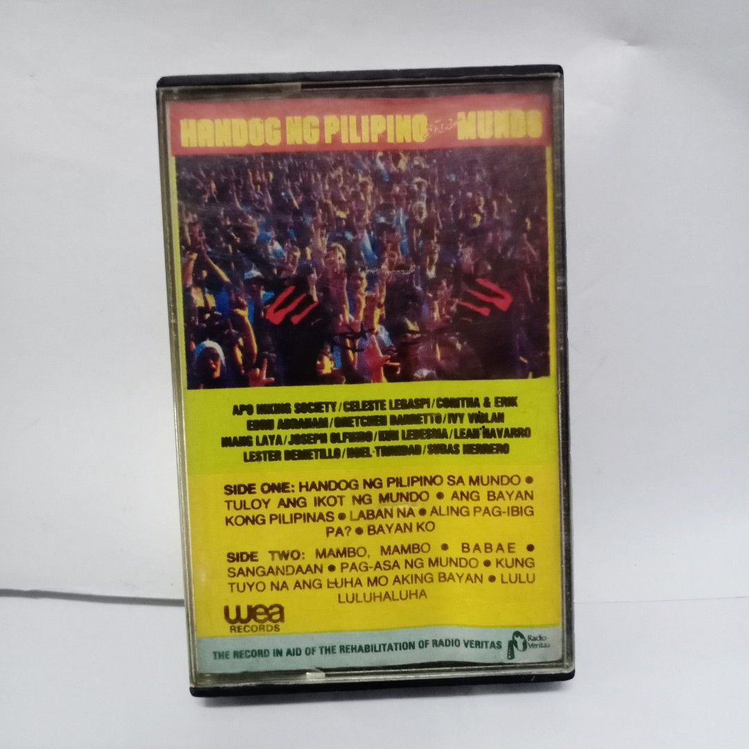 cassette tape Tagalog / Regine Velasquez / Handog ng Pilipino sa Mundo