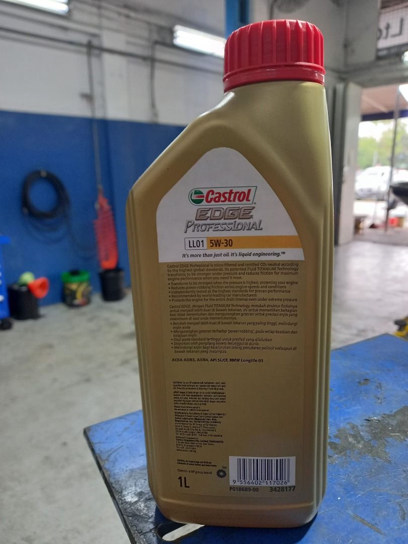 Castrol Edge 5w30 1 Litre | 3A Automobile (Not Include Car Servicing/Service) (Category: Car Workshops & Services) located in Singapore. Submitted by 3aautomobile (Listing ID 1087537294, Image 2). Description: Castrol Edge 5w30 $14/1 Litre *Terms & conditions apply For More Information: 📞 8770 7733 WhtasApp: http://3aautomobile.watsap.me/ Or visit our workshop: 1002 Bukit Merah Lane 3, #01-73 Alexandra Village, Singapore 159719. Google Map Link: