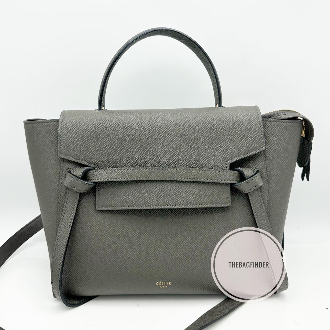 Celine Micro Belt Bag - Black, Luxury, Bags & Wallets on Carousell