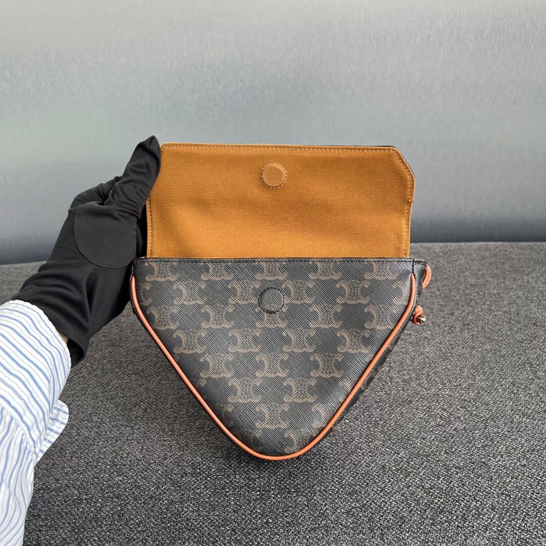 Celine triangle hotsell clutch