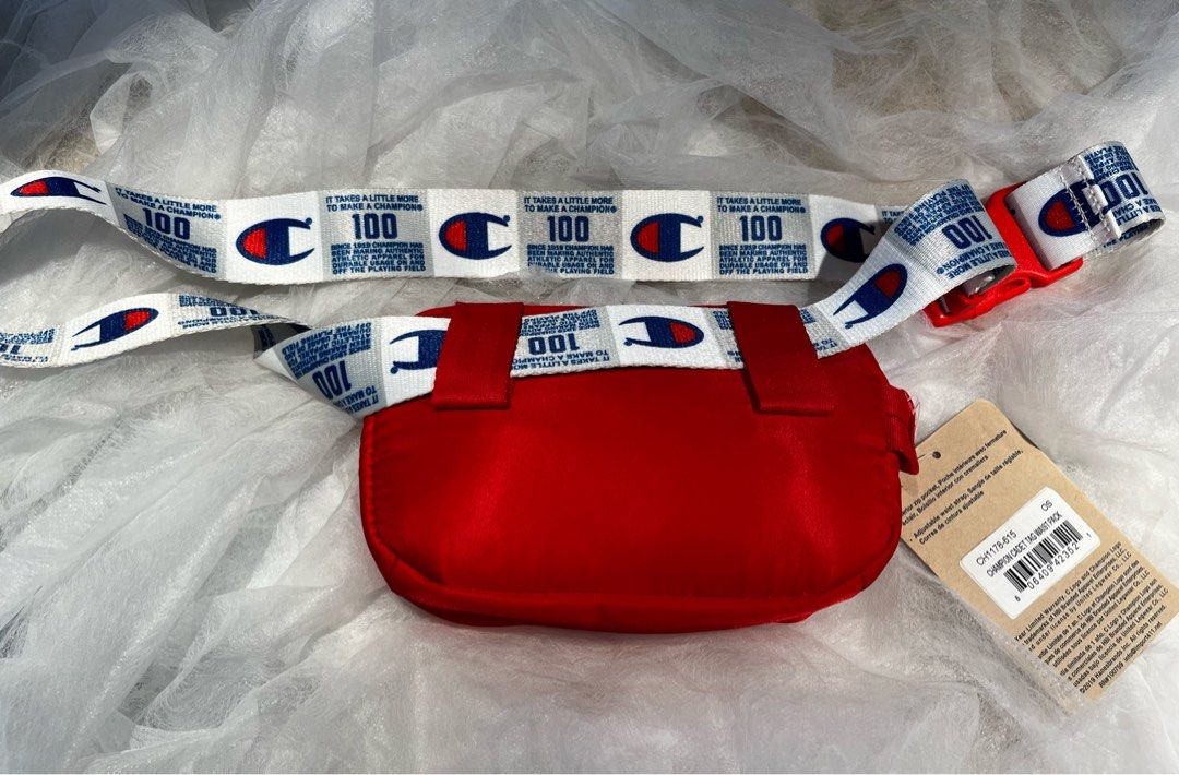Red champion waist bag store
