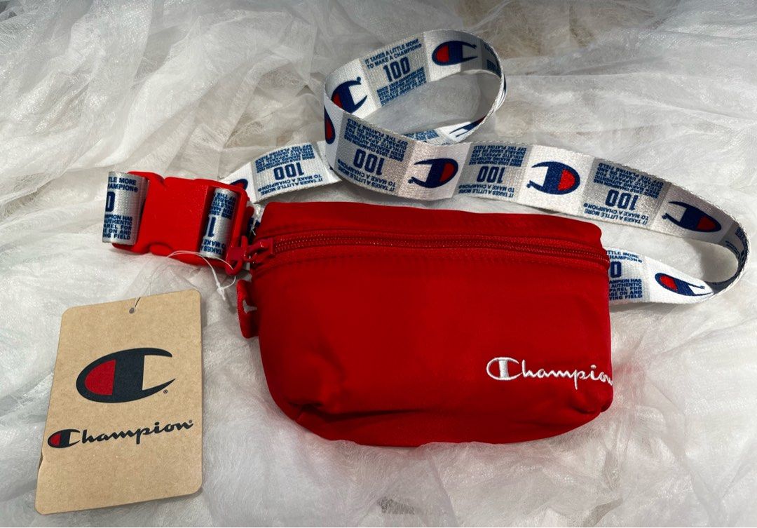 Champion red store fanny pack