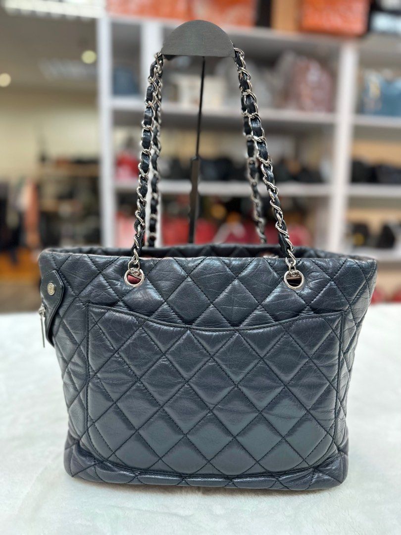 Chanel Cotton Club Quilted Tote, Luxury, Bags & Wallets on Carousell