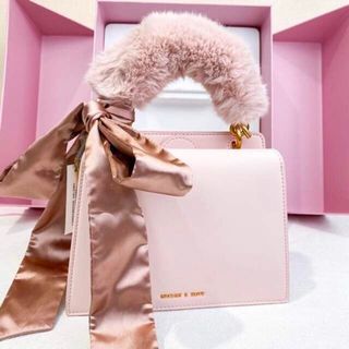 NWT Shein Barbie hot pink chevron mini handbag in 2023