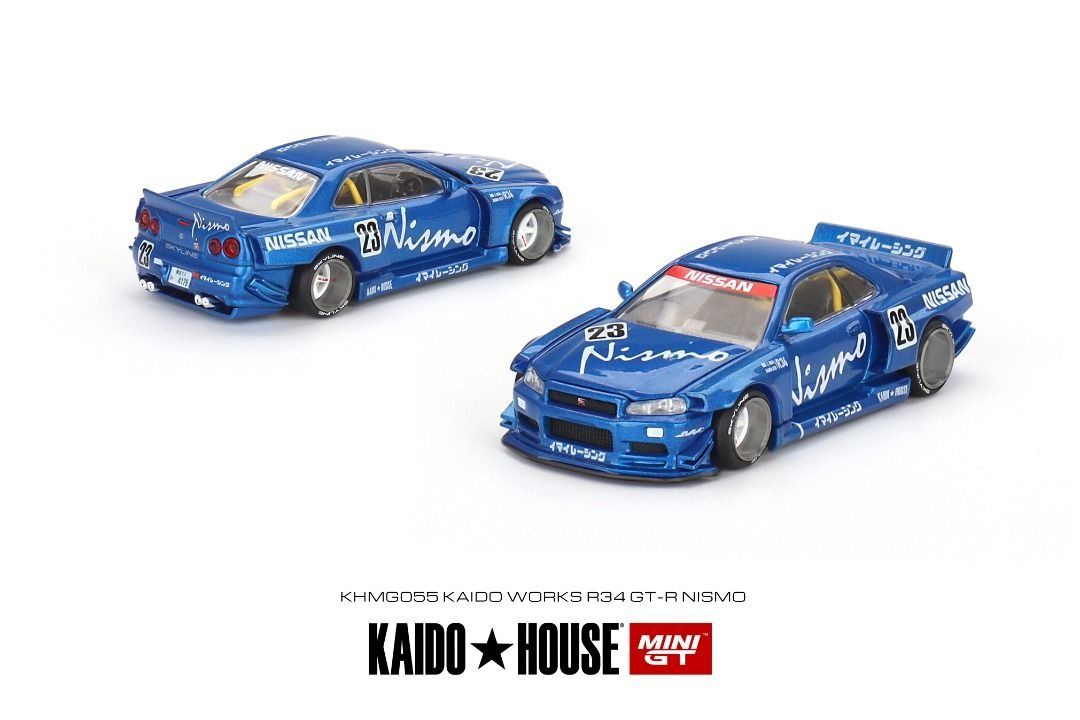 Chase Car 隱藏版Mini GT Nissan Skyline GT-R R34 Kaido Works V3 1