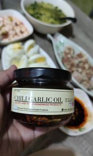 CHILI GARLIC OIL by: Shy and Third Homemade Products