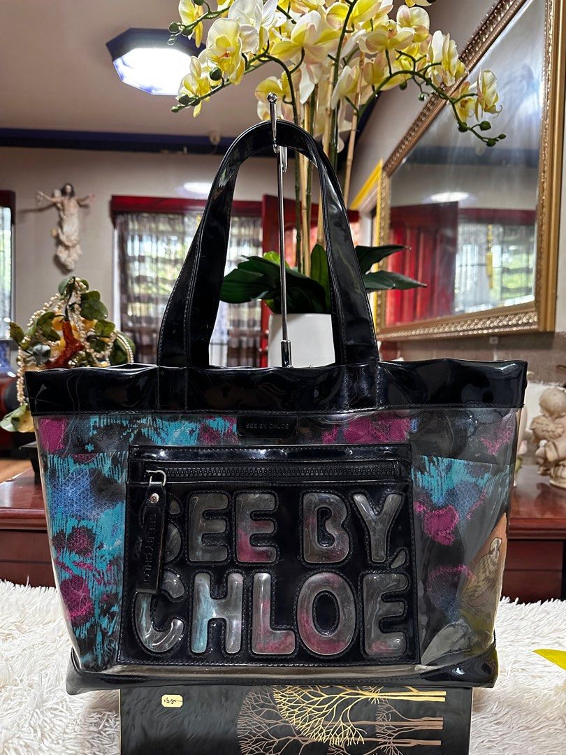Clear chloe bag cheap