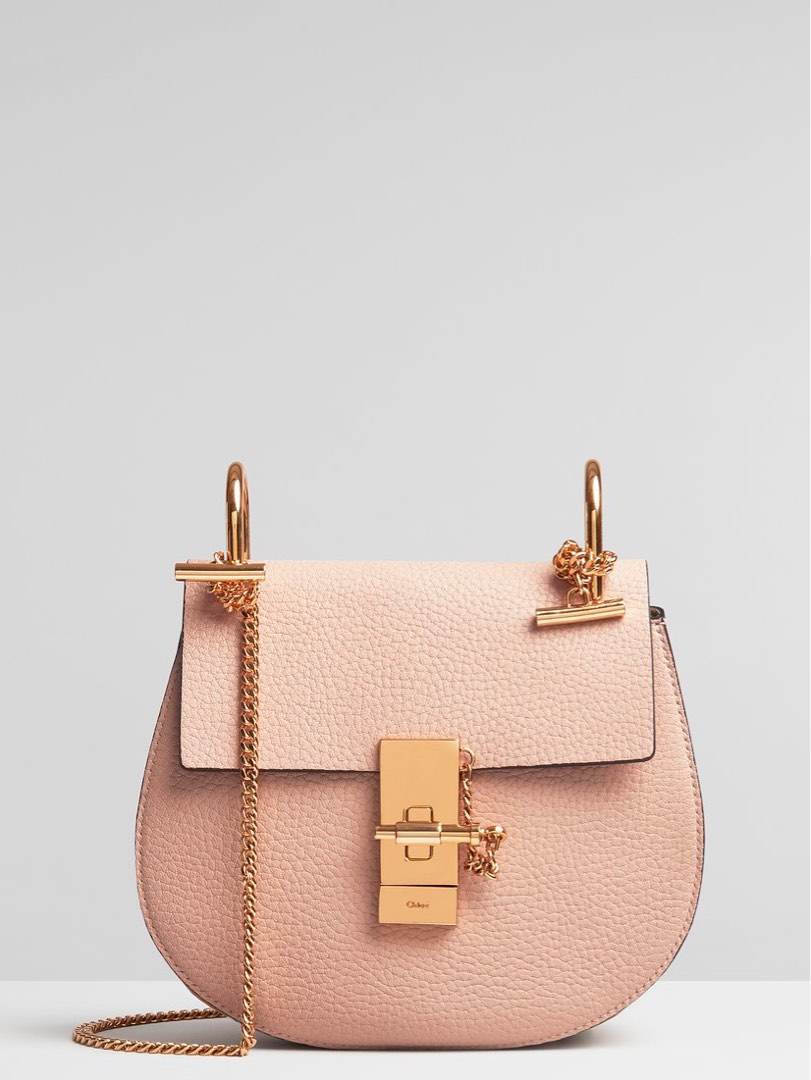 Pink chloe drew bag 2025