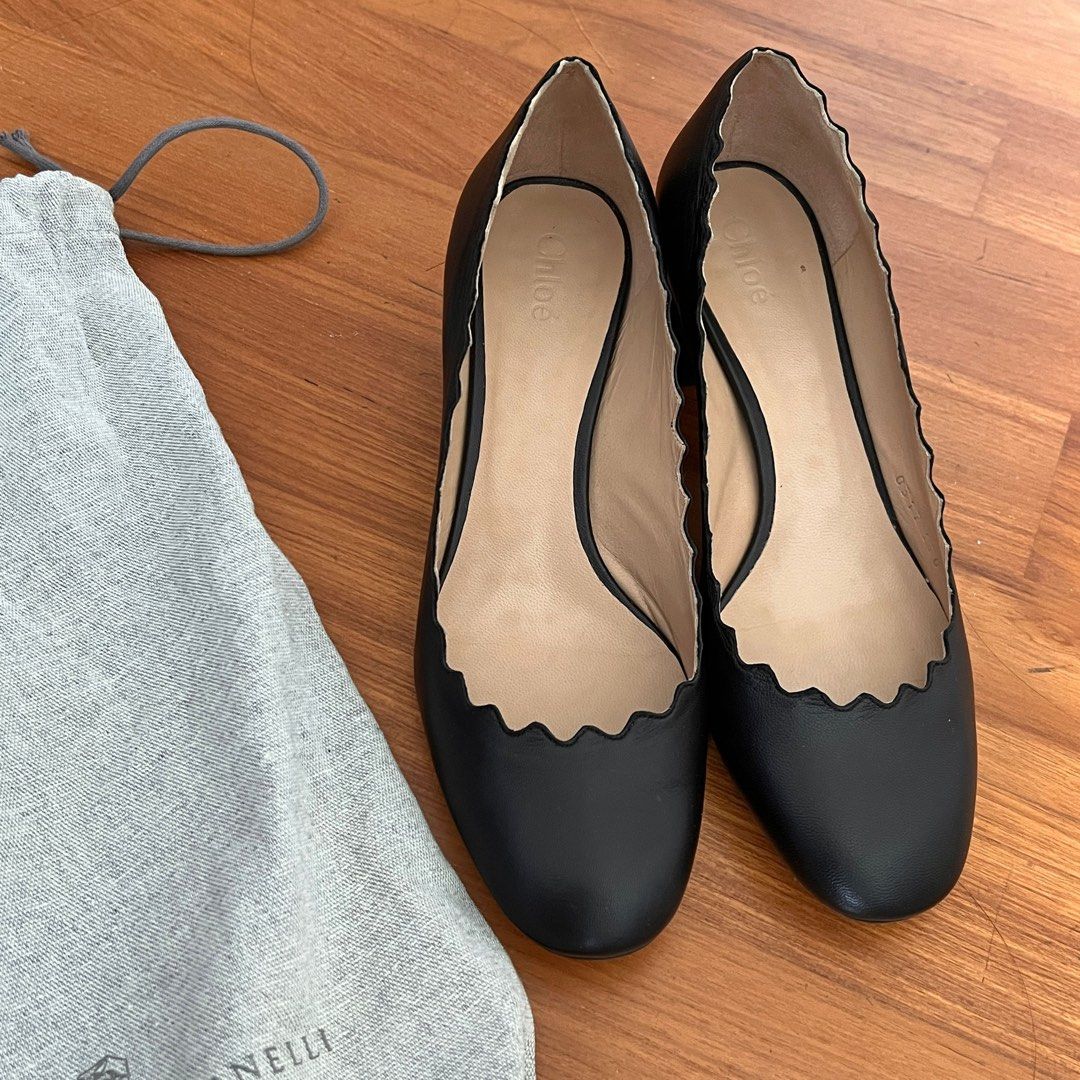 Chloe lauren scalloped pump store