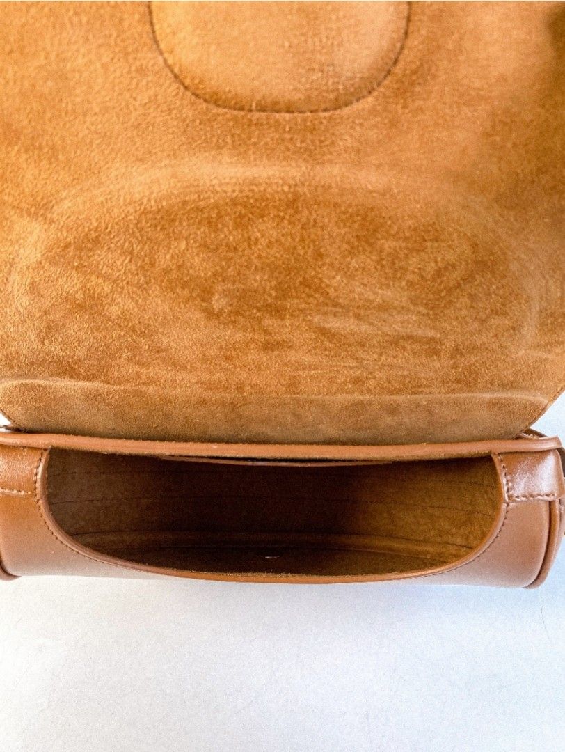Medium Dior Bobby Bag Camel Box Calfskin