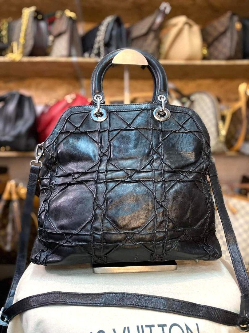Christian dior sales black handbag