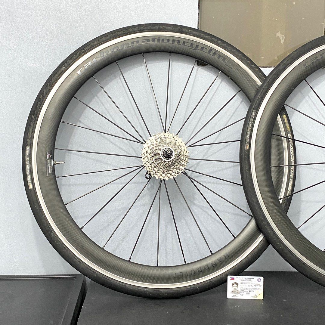 CNC Carbon Nation Cycling 50mm Allu Carbon Wheelset Rimset