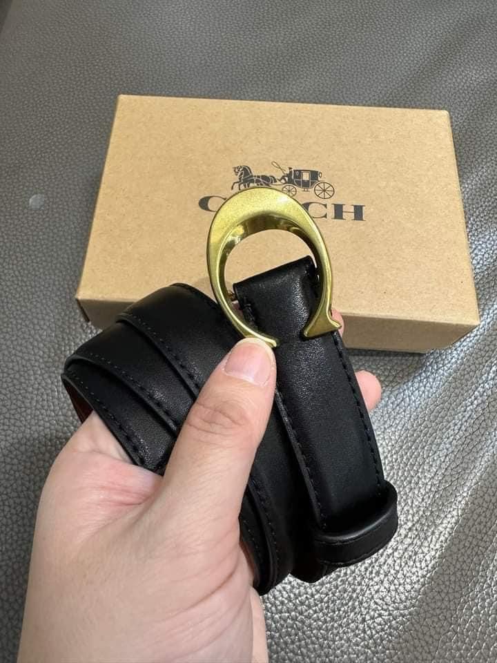 authentic coach belt