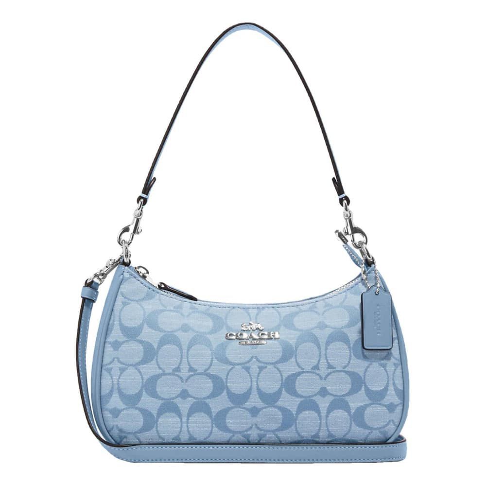 Light blue coach bag cheap