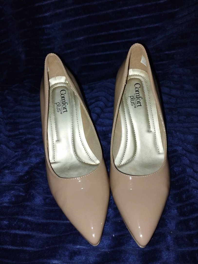 Comfort Plus Payless Heels Nude Size US 9 Women s Fashion Footwear Heels on Carousell