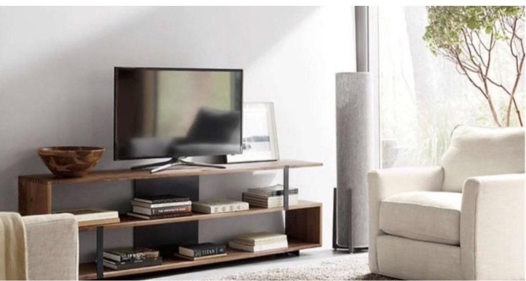 Crate and Barrel Austin 78" Storage Media Console, Furniture & Home