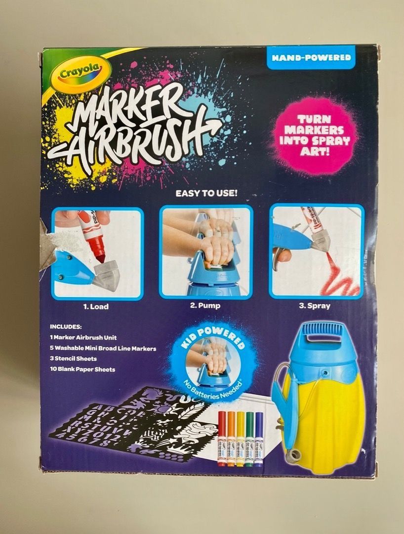 Crayola Airbrush Kid Professional Crafts Kit