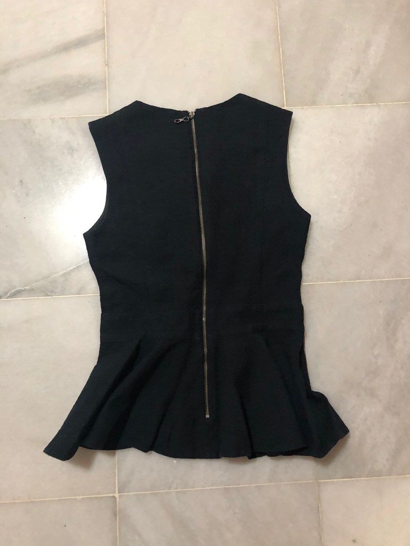 Cue peplum top clearance