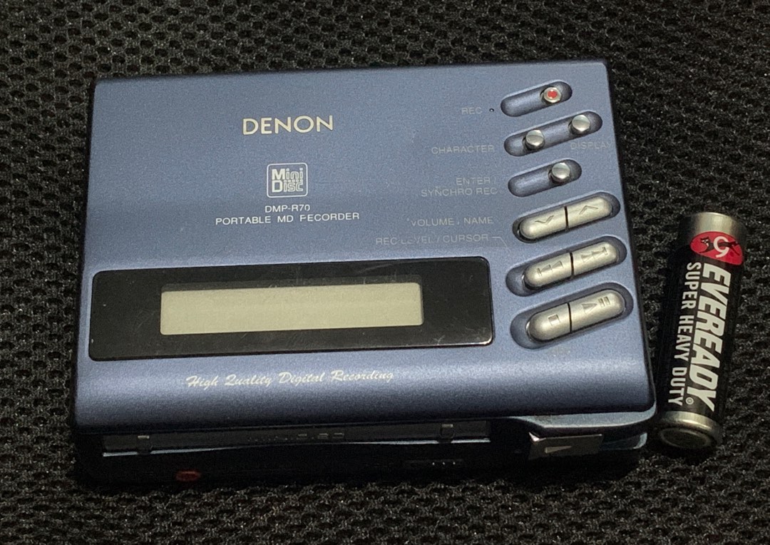 Denon MiniDisc Player, Audio, Portable Music Players on Carousell
