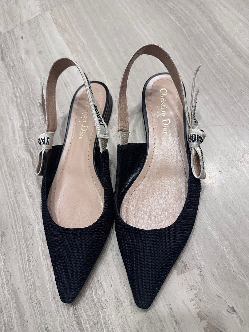 Dior J adior slingback flat 38 Luxury Sneakers Footwear on