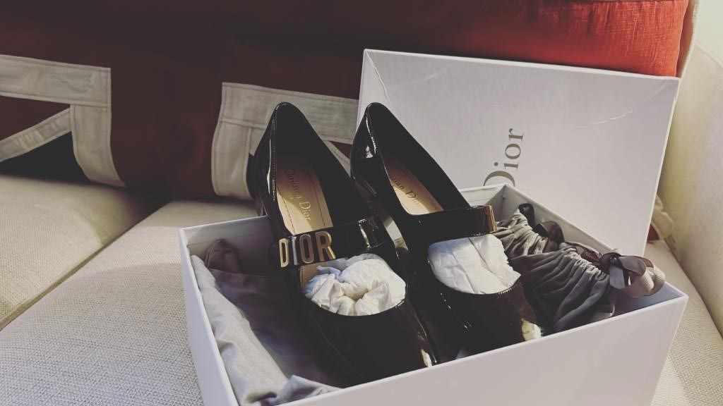 Baby d dior hotsell shoes